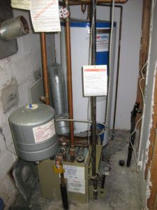 different heaters connected to different pipelines of the house